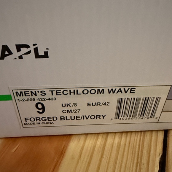 NEW APL BLUE/IVORY Light Blue Athletic Shoes SZ 9.5 Men’s - Picture 6 of 6